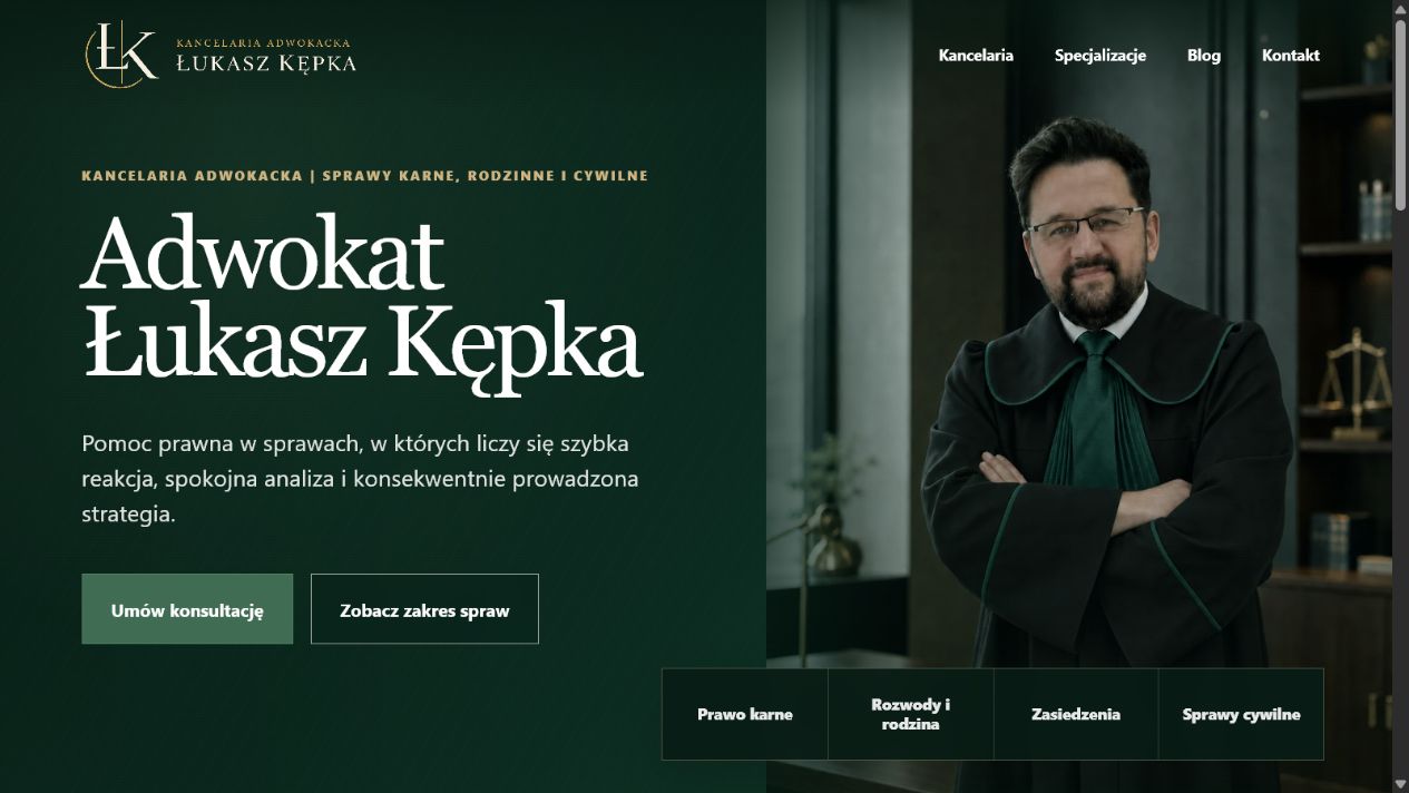 Strona Kancelarii Adwokackiej